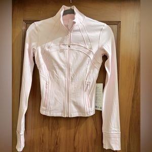 Lululemon Define Cropped Jacket Nulu in Strawberry Milkshake 🍓 Size 4 New!